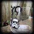 Storm trooper gauged earrings Discount