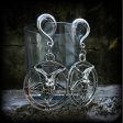 Baphomet gauged earrings-Ear weights Fashion