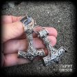 Thors Hammer earrings-Viking jewelry For Cheap