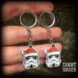 Storm trooper-Star Wars- Christmas tunnel earrings Online now