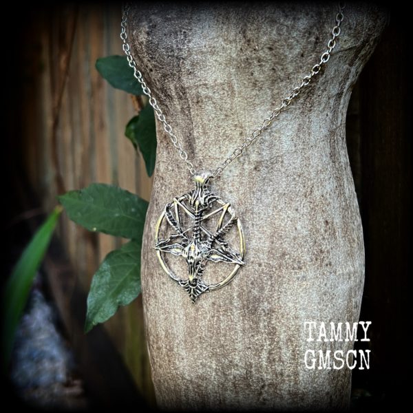 Baphomet necklace Hot on Sale