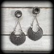 Artemis tunnel earrings-Shield maiden tunnels Discount