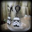 Storm trooper gauged earrings Discount