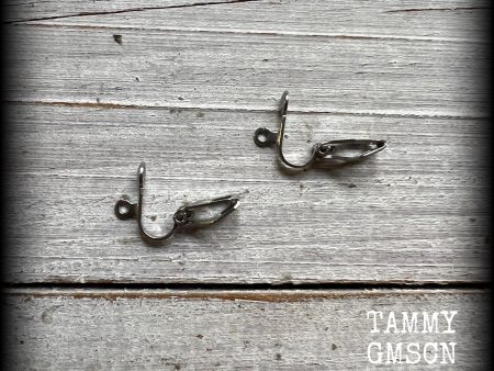 DIY clip on clasps for unpierced ears For Discount