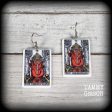 The Hierophant tarot earrings-Tarot card earrings Cheap