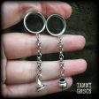 Witches brew tunnel dangles-Halloween earrings Hot on Sale