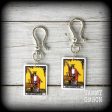 The Magician Tarot card earrings-Ear hangers For Sale