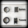 We will make your earrings on earlets or tunnels Cheap