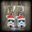 Storm trooper earrings-Star Wars Christmas earrings Fashion