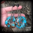 Turquoise and bronzite earrings-Ear hangers Online Sale