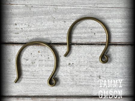 DIY hooks for ear weights and ear hangers on Sale