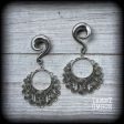 Aphrodite gauged earrings-Filigree earrings Sale