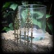 Three of swords earrings Cheap