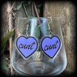 Swear word earrings-Cuss words Online