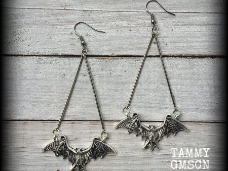 Bat earrings-Halloween earrings Sale