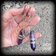 Amethyst earrings-Gemstone ear hangers Online Sale