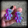 Voodoo doll earrings-Halloween earrings For Cheap