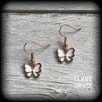 White butterfly earrings Hot on Sale