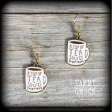 Teacup earrings-Coffee mug earrings Online Sale