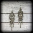 Three of swords earrings-Tarot jewelry Hot on Sale