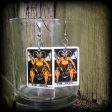 The Devil earrings-Tarot card earrings For Sale